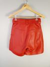 Shorts Tannerie couro