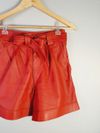 Shorts Tannerie couro