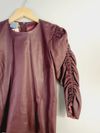 Blusa Cruise couro