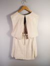 Vestido Animale couro