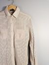 Camisa Zinnia couro
