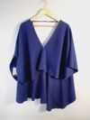 Poncho em cashmere