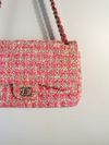 Bolsa Chanel Flap Tweed Jumbo