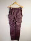 Calça Massimo Dutti couro