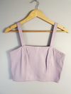 Cropped Guipire couro