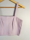 Cropped Guipire couro