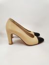 Sapato Chanel Bicolor