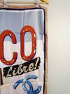 Lenço Chanel Viva Coco Cuba Libre