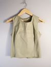 Blusa couro Camila Brum