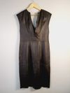 Vestido Minimale couro