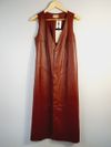 Vestido Minimale couro