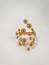 Bracelete bolas ouro amarelo