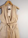 Vestido Minimale couro