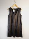 Vestido Minimale couro