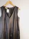 Vestido Minimale couro