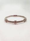 Pulseira Rosa Leal prata