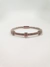 Pulseira Rosa Leal prata