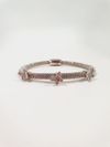 Pulseira Rosa Leal prata