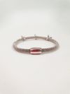 Pulseira Rosa Leal prata