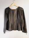 Blusa St. Trois couro