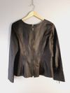 Blusa St. Trois couro