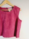 Blusa Tannerie camurça