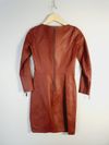 Vestido Tannerie couro