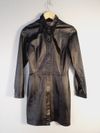 Vestido Tactile couro