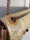 Bolsa Chanel Gold Drill 2.55 Reissue Classic Flap média