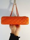 Bolsa Chanel Double Flap média