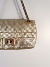 Bolsa Chanel Gold Drill 2.55 Reissue Classic Flap média