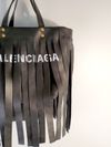 Bolsa Balenciaga Laundry Cabas Tote Fringe