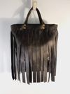 Bolsa Balenciaga Laundry Cabas Tote Fringe