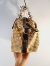 Bolsa Gucci Pop Bamboo Top Handle GG
