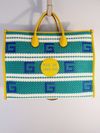 Bolsa Gucci Rio de Janeiro Striped Tote