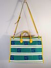 Bolsa Gucci Rio de Janeiro Striped Tote