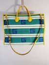 Bolsa Gucci Rio de Janeiro Striped Tote