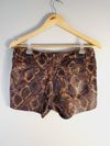 Shorts Clé couro