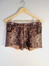 Shorts Clé couro