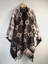 Poncho Gucci reversível