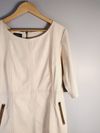 Vestido Zinnia couro