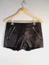 Shorts Animale couro