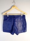 Shorts Animale couro