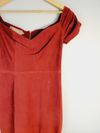 Vestido Juliana Sanmartin camurça