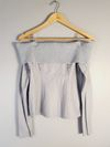 Blusa Tássia Ely couro