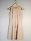 Vestido Effet couro