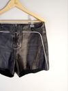 Shorts Animale couro
