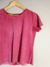 Blusa Juliana Sanmartin camurça