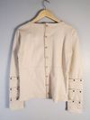 Blusa Lilly Sarti couro