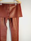 Calça Andrea Bogosian couro